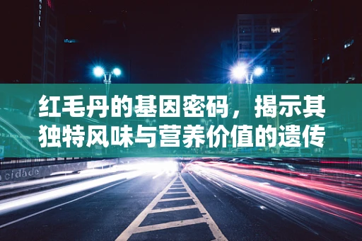 红毛丹的基因密码，揭示其独特风味与营养价值的遗传基础