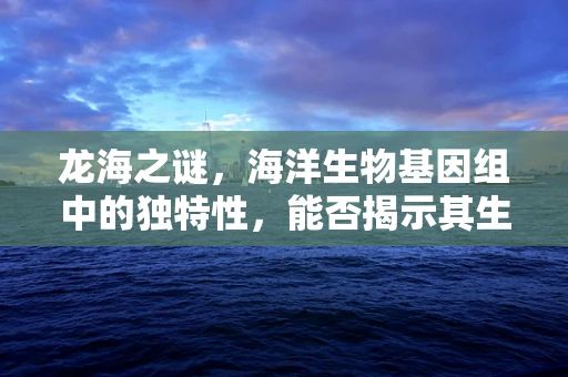 龙海之谜，海洋生物基因组中的独特性，能否揭示其生态适应的秘密？