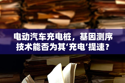 电动汽车充电桩，基因测序技术能否为其‘充电’提速？