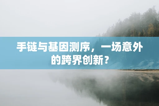 手链与基因测序，一场意外的跨界创新？