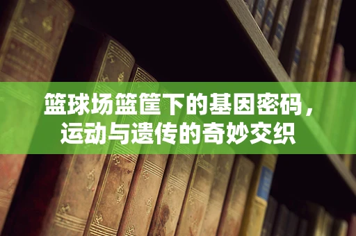 篮球场篮筐下的基因密码，运动与遗传的奇妙交织