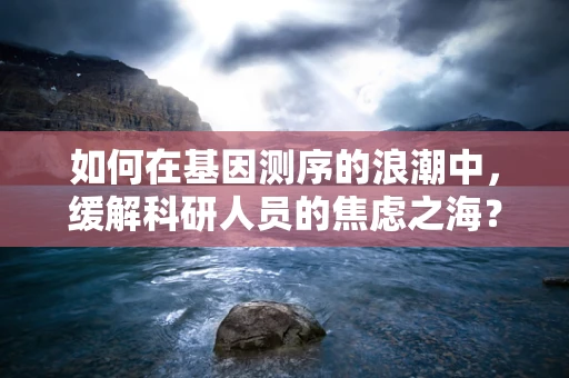 如何在基因测序的浪潮中，缓解科研人员的焦虑之海？