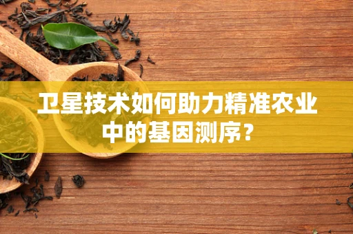 卫星技术如何助力精准农业中的基因测序？