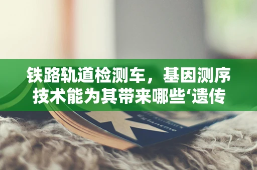 铁路轨道检测车，基因测序技术能为其带来哪些‘遗传’革新？