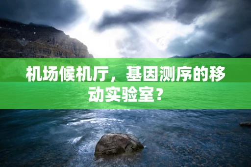 机场候机厅，基因测序的移动实验室？