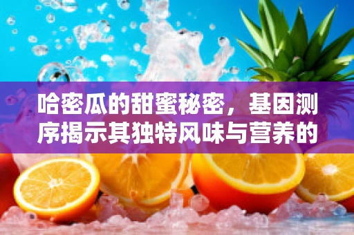 哈密瓜的甜蜜秘密，基因测序揭示其独特风味与营养的奥秘