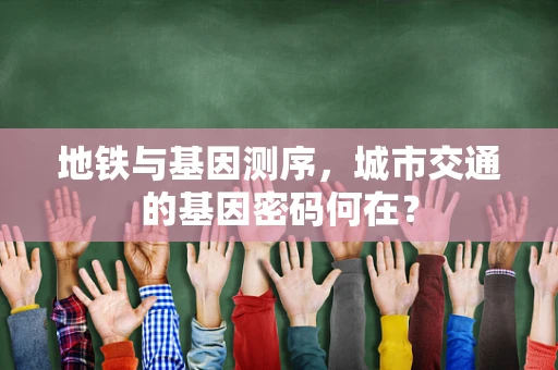 地铁与基因测序，城市交通的基因密码何在？