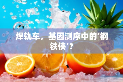 焊轨车，基因测序中的‘钢铁侠’？